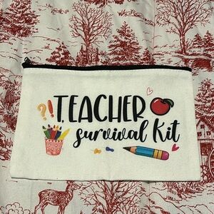 Teacher Survival Kit pouch
